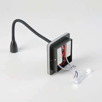 Brilagi - LED Paindlik seinalamp MAYA Double LED/4W/230V + LED/3W must