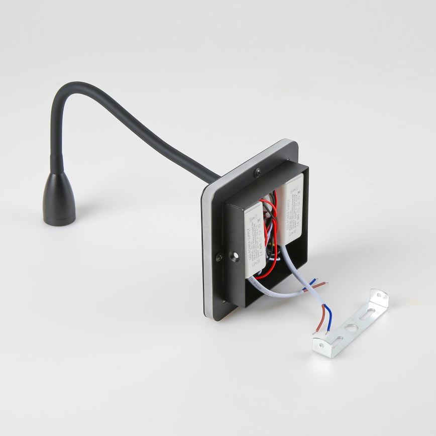 Brilagi - LED Paindlik seinalamp MAYA Double LED/4W/230V + LED/3W must