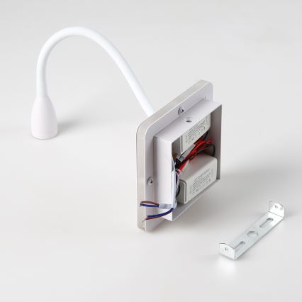 Brilagi - LED Paindlik seinalamp MAYA Double LED/4W/230V + LED/3W valge