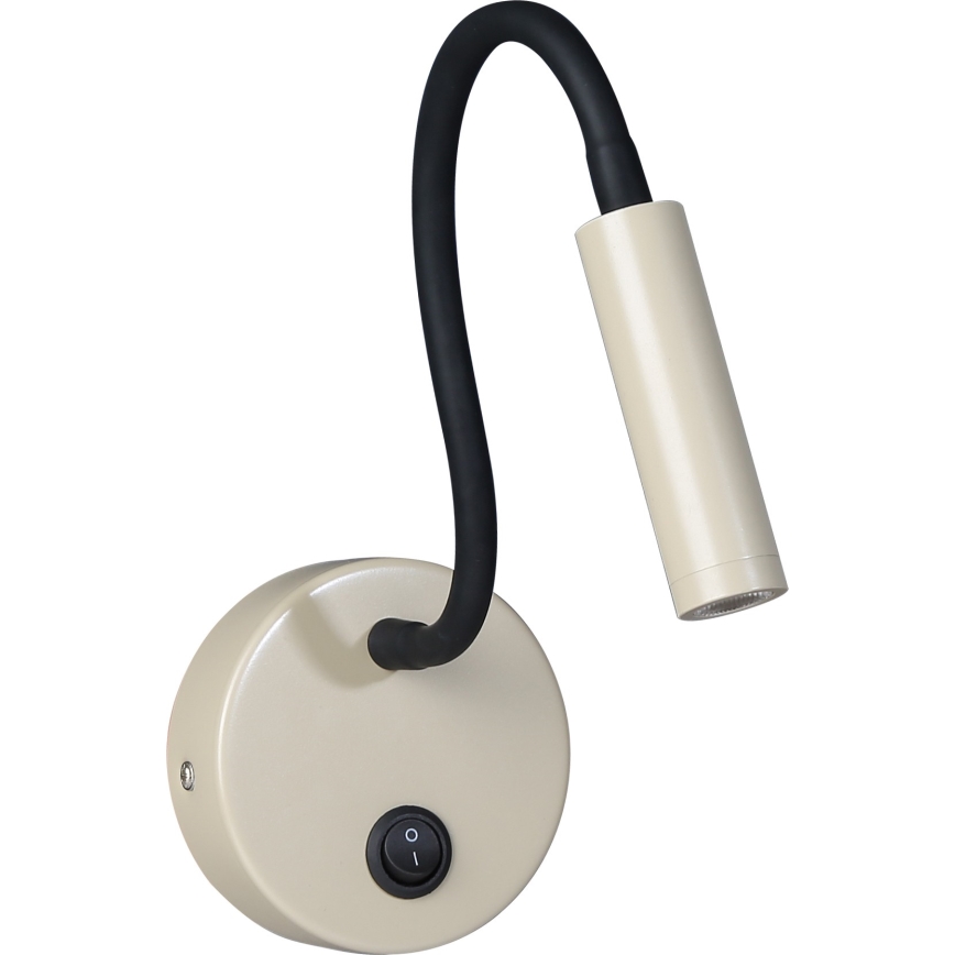 Brilagi - LED Paindlik seinalamp MAYA LED/3W/230V 4000K beež