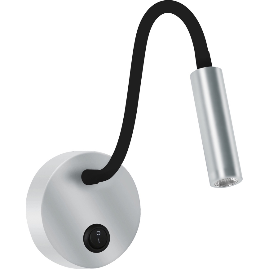 Brilagi - LED Paindlik seinalamp MAYA LED/3W/230V 4000K hõbedane