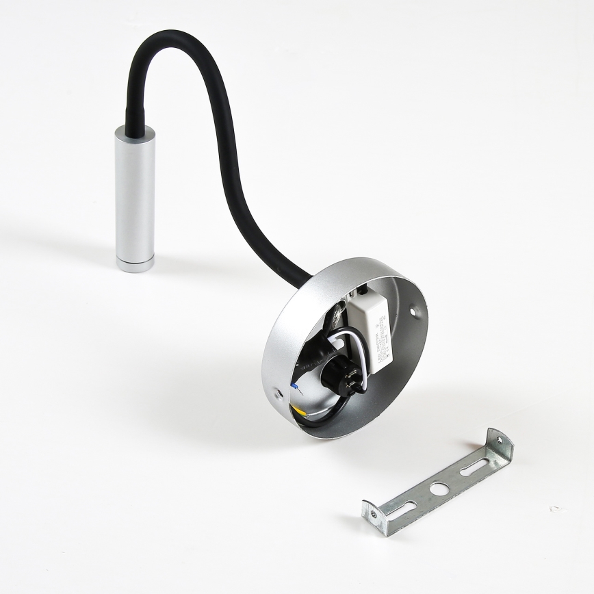 Brilagi - LED Paindlik seinalamp MAYA LED/3W/230V 4000K hõbedane