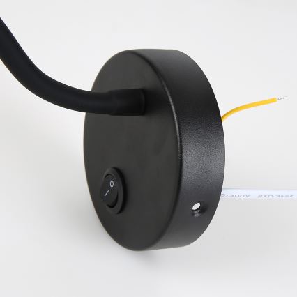 Brilagi - LED Paindlik seinalamp MAYA LED/3W/230V 4000K must