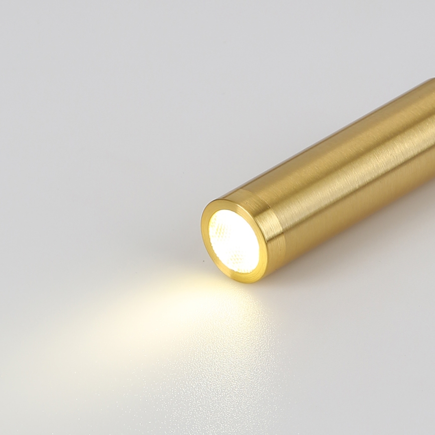 Brilagi - LED Paindlik seinalamp MAYA LED/3W/230V 4000K must/kuldne