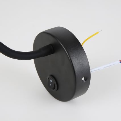 Brilagi - LED Paindlik seinalamp MAYA LED/3W/230V 4000K must/kuldne