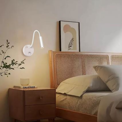 Brilagi - LED Paindlik seinalamp MAYA LED/3W/230V 4000K valge