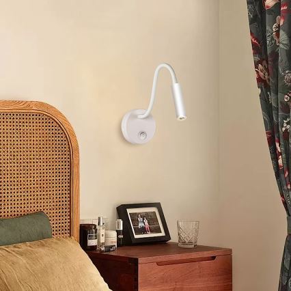 Brilagi - LED Paindlik seinalamp MAYA LED/3W/230V 4000K valge