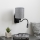 Brilagi - LED Paindlik seinalamp NUBILA 1xE27/25W/230V + LED/3W must/hall