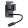 Brilagi - LED Paindlik seinalamp NUBILA 1xE27/25W/230V + LED/3W must