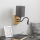 Brilagi - LED Paindlik seinalamp NUBILA WOOD 1xE27/25W/230V + LED/3W tamm/antratsiit