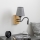 Brilagi - LED Paindlik seinalamp NUBILA WOOD 1xE27/25W/230V + LED/3W tamm/hall
