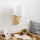 Brilagi - LED Paindlik seinalamp NUBILA WOOD 1xE27/25W/230V + LED/3W tamm/valge