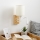 Brilagi - LED Paindlik seinalamp NUBILA WOOD 1xE27/25W/230V + LED/3W tamm/valge/kreemikas