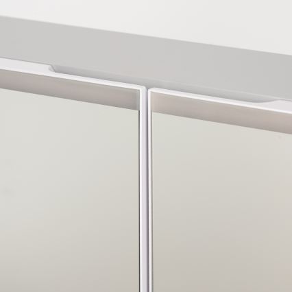 BRILAGI - LED-peegliga vannitoa kapp tagantvalgustusega NOTO DOUBLE 60x65 cm