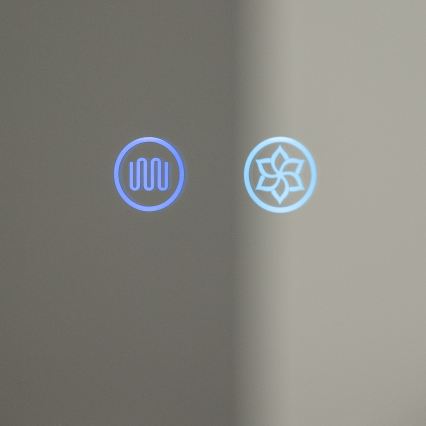 BRILAGI - LED-peegliga vannitoa kapp tagantvalgustusega NOTO DOUBLE 60x65 cm