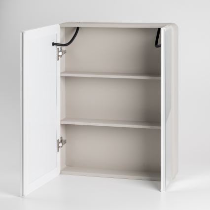 BRILAGI - LED-peegliga vannitoakapp taustvalgustusega BRONTE DOUBLE 60x75 cm
