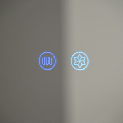 BRILAGI - LED-peegliga vannitoakapp taustvalgustusega NOTO DOUBLE 60x70 cm