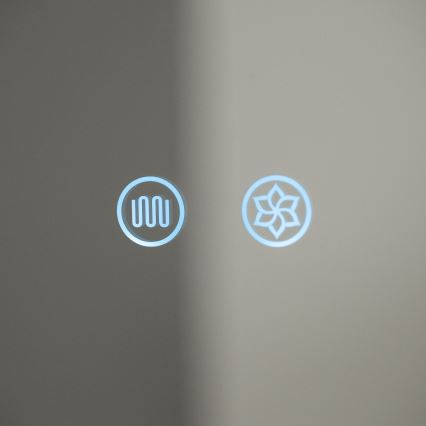 BRILAGI - LED peegliga vannitoakapp taustvalgustusega NOTO SINGLE 60x65 cm