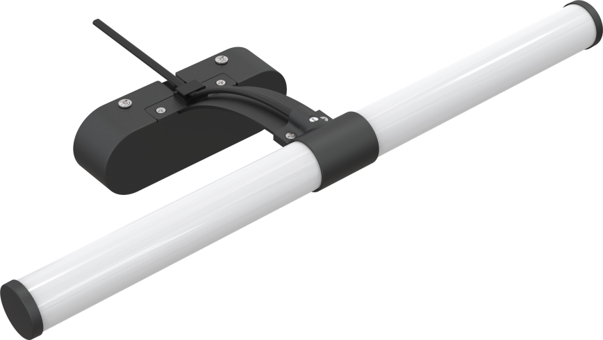 Brilagi - LED Peeglivalgustus vannituppa TUBEO LED/6W/230V 40 cm IP44 must