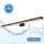 Brilagi - LED Peeglivalgustus vannituppa WOODY MIRROR LED/15W/230V 90 cm IP44 tamm kirss/must