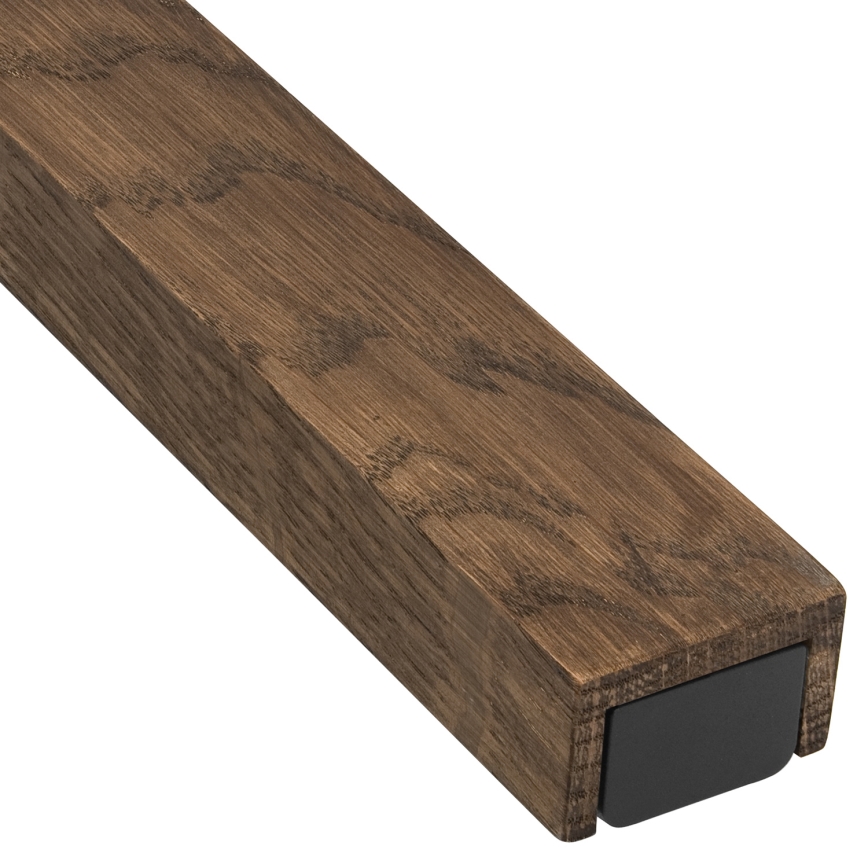 Brilagi - LED Peeglivalgustus vannituppa WOODY MIRROR LED/15W/230V 90 cm IP44 tamm pähkel/must