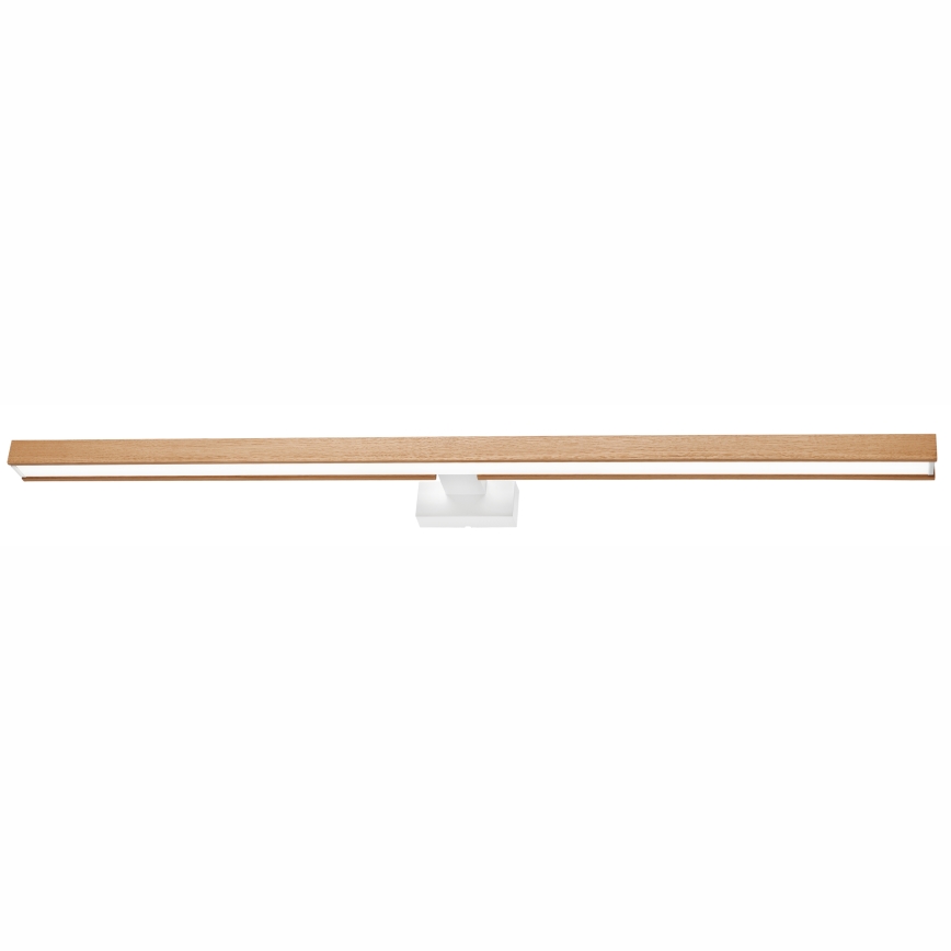 Brilagi - LED Peeglivalgustus vannituppa WOODY MIRROR LED/15W/230V 90 cm IP44 tamm/valge