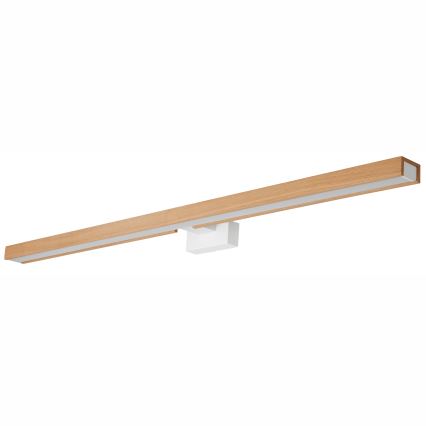 Brilagi - LED Peeglivalgustus vannituppa WOODY MIRROR LED/15W/230V 90 cm IP44 tamm/valge