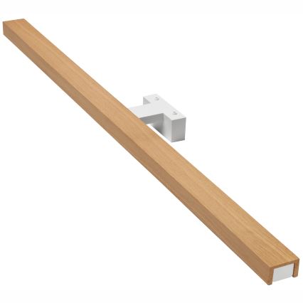 Brilagi - LED Peeglivalgustus vannituppa WOODY MIRROR LED/15W/230V 90 cm IP44 tamm/valge