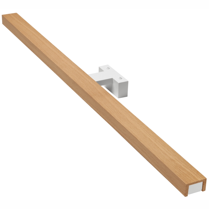 Brilagi - LED Peeglivalgustus vannituppa WOODY MIRROR LED/15W/230V 90 cm IP44 tamm/valge