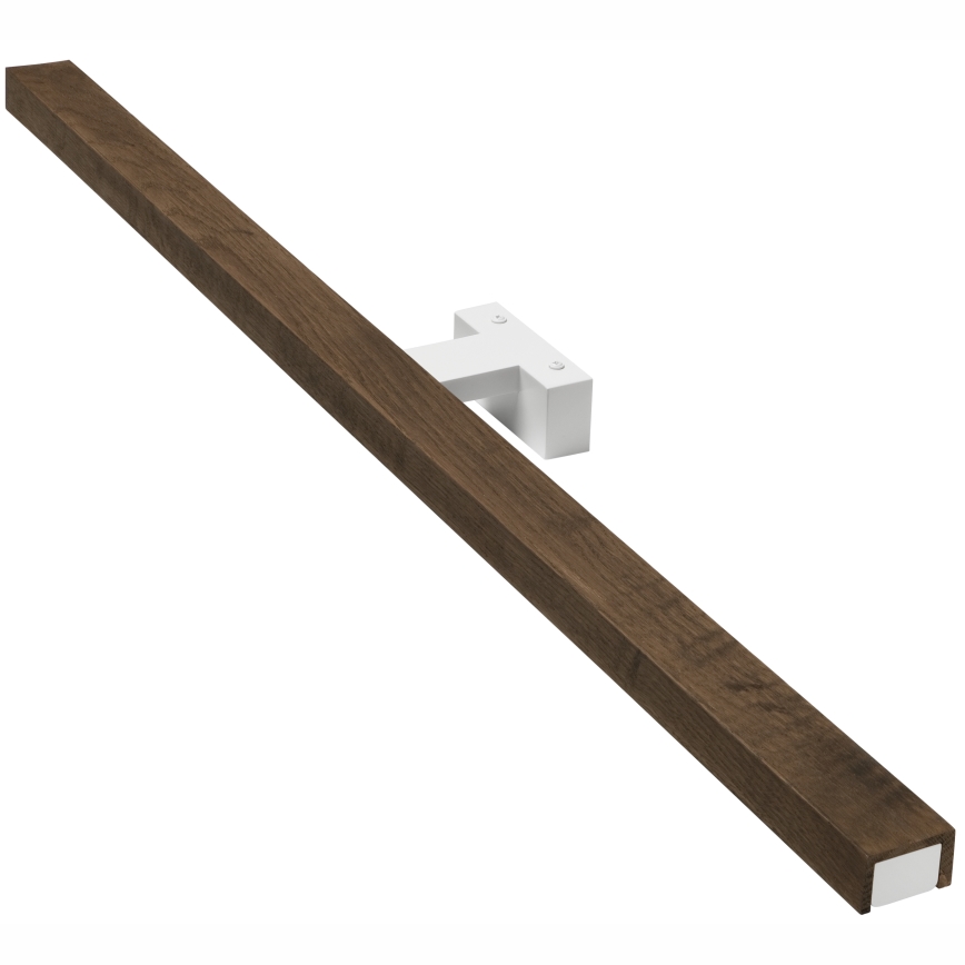 Brilagi - LED Peeglivalgustus vannituppa WOODY MIRROR LED/15W/230V 90 cm IP44 tamm pähkel/valge