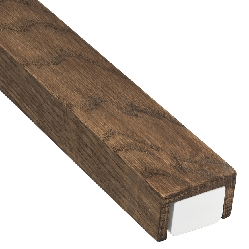 Brilagi - LED Peeglivalgustus vannituppa WOODY MIRROR LED/15W/230V 90 cm IP44 tamm pähkel/valge