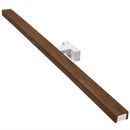 Brilagi - LED Peeglivalgustus vannituppa WOODY MIRROR LED/15W/230V 90 cm IP44 tamm kirss/valge