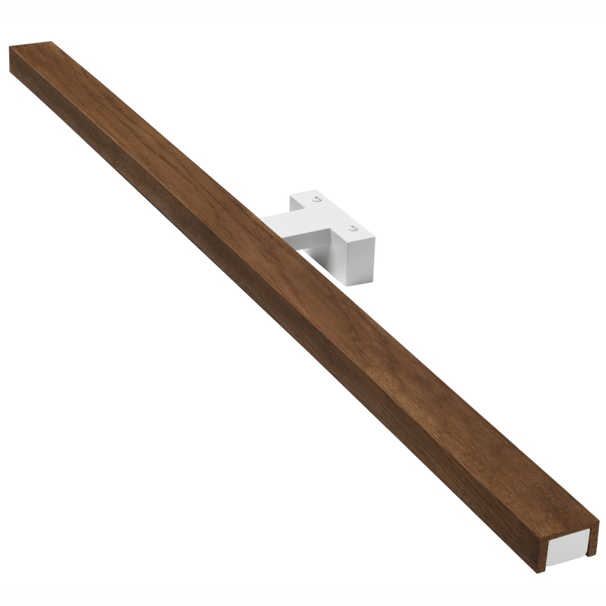Brilagi - LED Peeglivalgustus vannituppa WOODY MIRROR LED/15W/230V 90 cm IP44 tamm kirss/valge