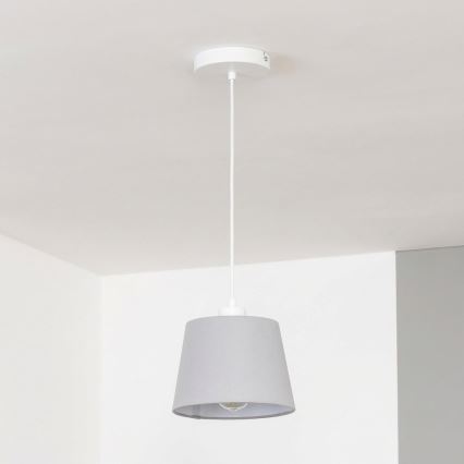 Brilagi - LED-pendel kaabliga CERIA 1xE27/40W/230V läbimõõt 20,5 cm hall