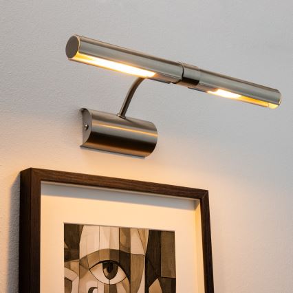 Brilagi - LED Pildivalgusti DANAE 2xE14/4W/230V 3000K matt kroom