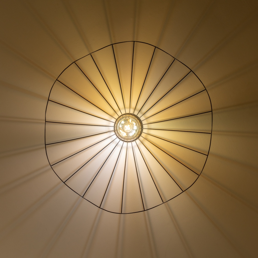 Brilagi - LED pindpaigaldatav lühter CERIA WIRE 1xE27/40W/230V läbimõõt 80 cm must