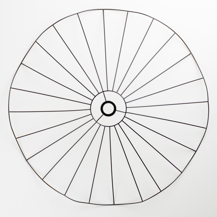 Brilagi - LED pindpaigaldatav lühter CERIA WIRE 1xE27/40W/230V läbimõõt 80 cm must