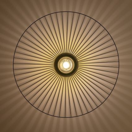 Brilagi - LED-pindpaigaldatav lühter CERIA WIRE 1xE27/40W/230V Ø 60 cm must