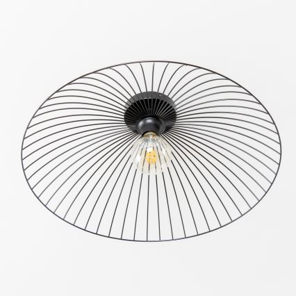 Brilagi - LED-pindpaigaldatav lühter CERIA WIRE 1xE27/40W/230V Ø 60 cm must