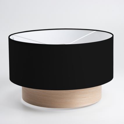 Brilagi - LED pinnale kinnitatav laelamp CERIA 1xE27/40W/230V läbimõõt 50 cm must/beež