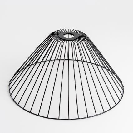 Brilagi - LED pinnale kinnitatav laelamp CERIA WIRE 1xE27/60W/230V läbimõõt 45 cm must