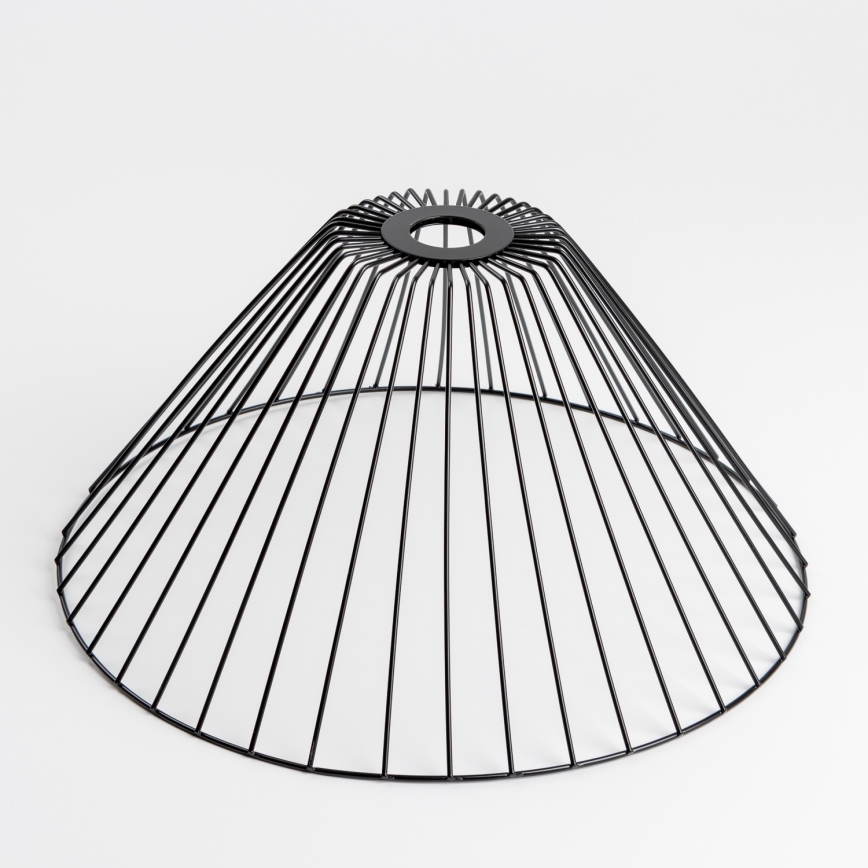 Brilagi - LED pinnale kinnitatav laelamp CERIA WIRE 1xE27/60W/230V läbimõõt 45 cm must