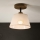 Brilagi - LED  Pinnale kinnitatav lühter ANTHONY 1xE14/60W/230V tamm/beež