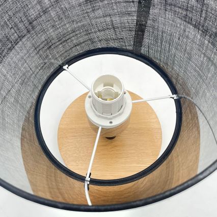 Brilagi - LED  Pinnale kinnitatav lühter ANTHONY 1xE14/60W/230V tamm/must