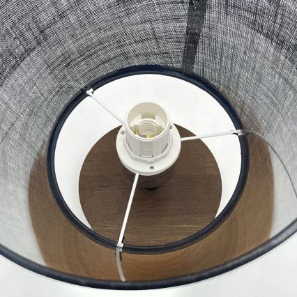 Brilagi - LED  Pinnale kinnitatav lühter ANTHONY 1xE14/60W/230V tamm/must