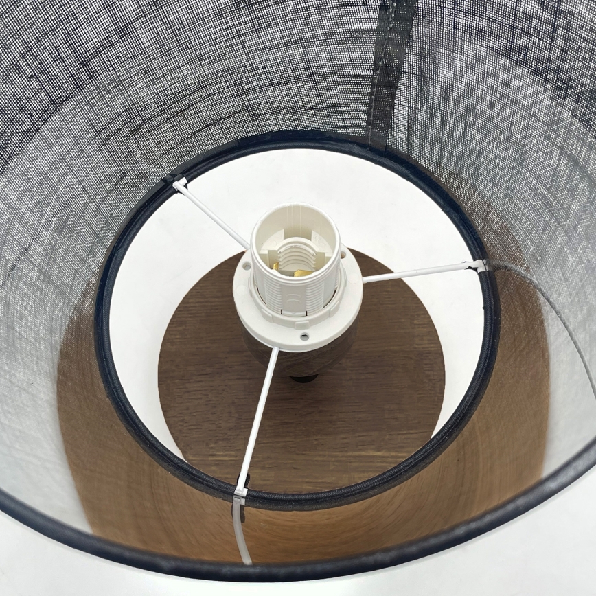 Brilagi - LED  Pinnale kinnitatav lühter ANTHONY 1xE14/60W/230V tamm/must