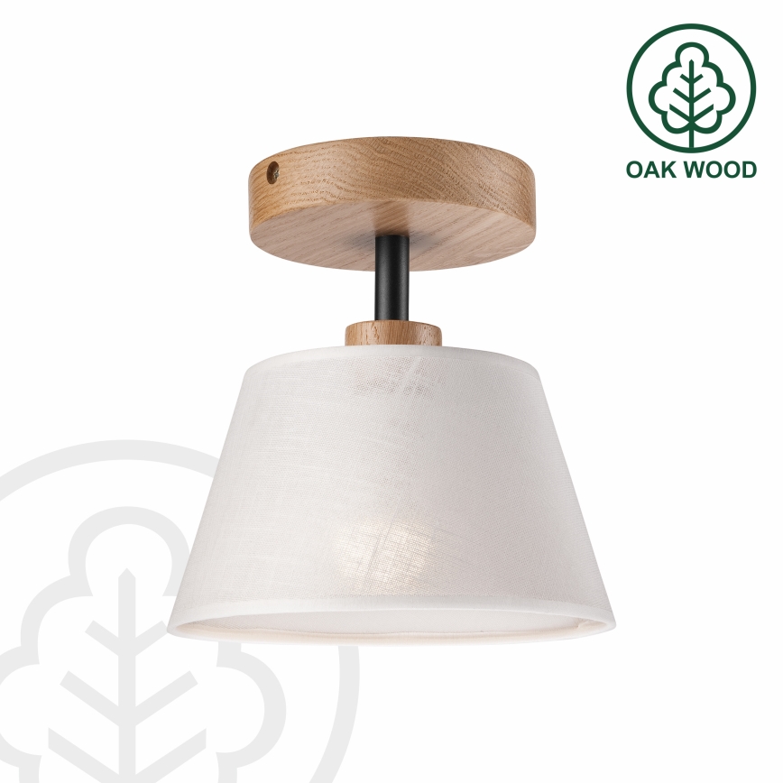 Brilagi - LED  Pinnale kinnitatav lühter ANTHONY 1xE14/60W/230V tamm/valge
