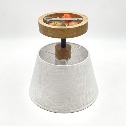 Brilagi - LED  Pinnale kinnitatav lühter ANTHONY 1xE14/60W/230V tamm/valge