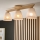 Brilagi - LED  Pinnale kinnitatav lühter ANTHONY 3xE14/40W/230V tamm/beež