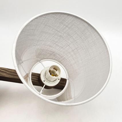 Brilagi - LED  Pinnale kinnitatav lühter ANTHONY 3xE14/40W/230V tamm